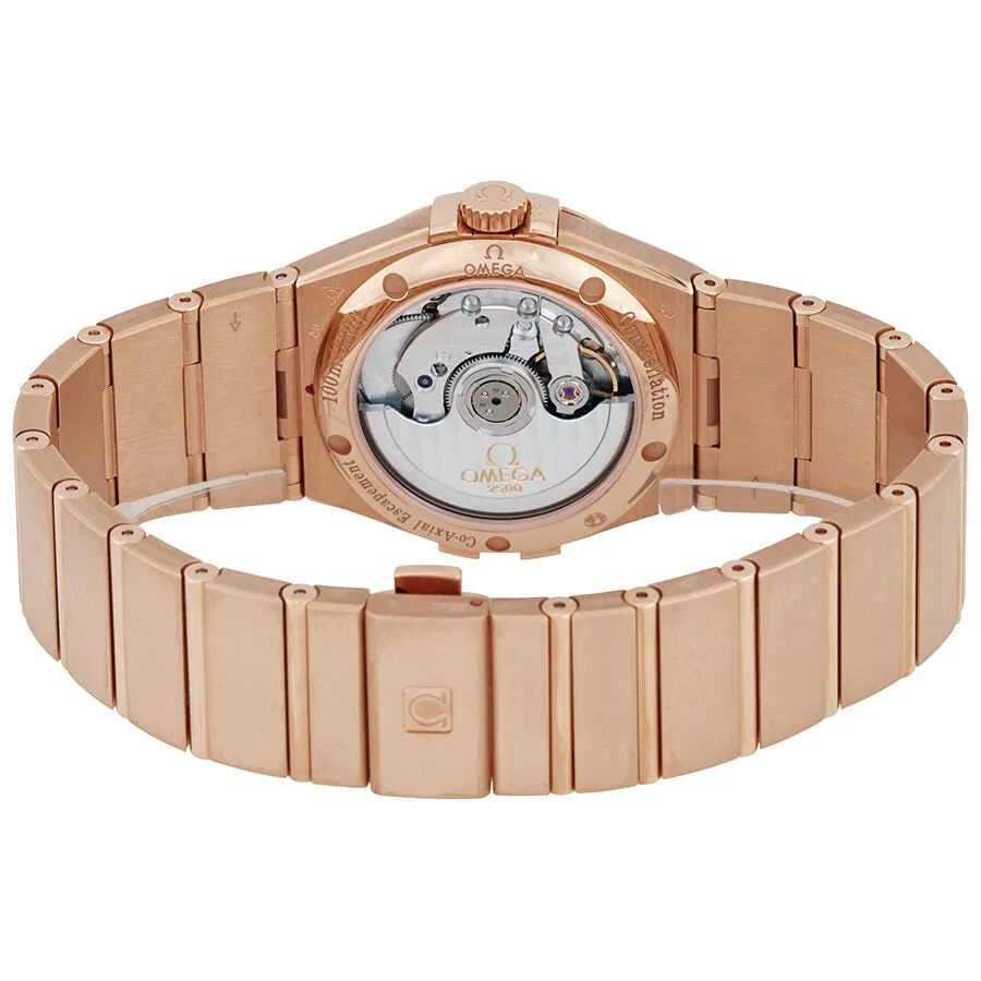 Omega Constellation 18kt Rose Gold Automatic Ladies Watch 123.55.35.20.52.003