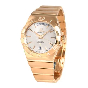 Omega Constellation 2009 Day Date 38mm Watch 12355382202001 123.55.38.22.02.001