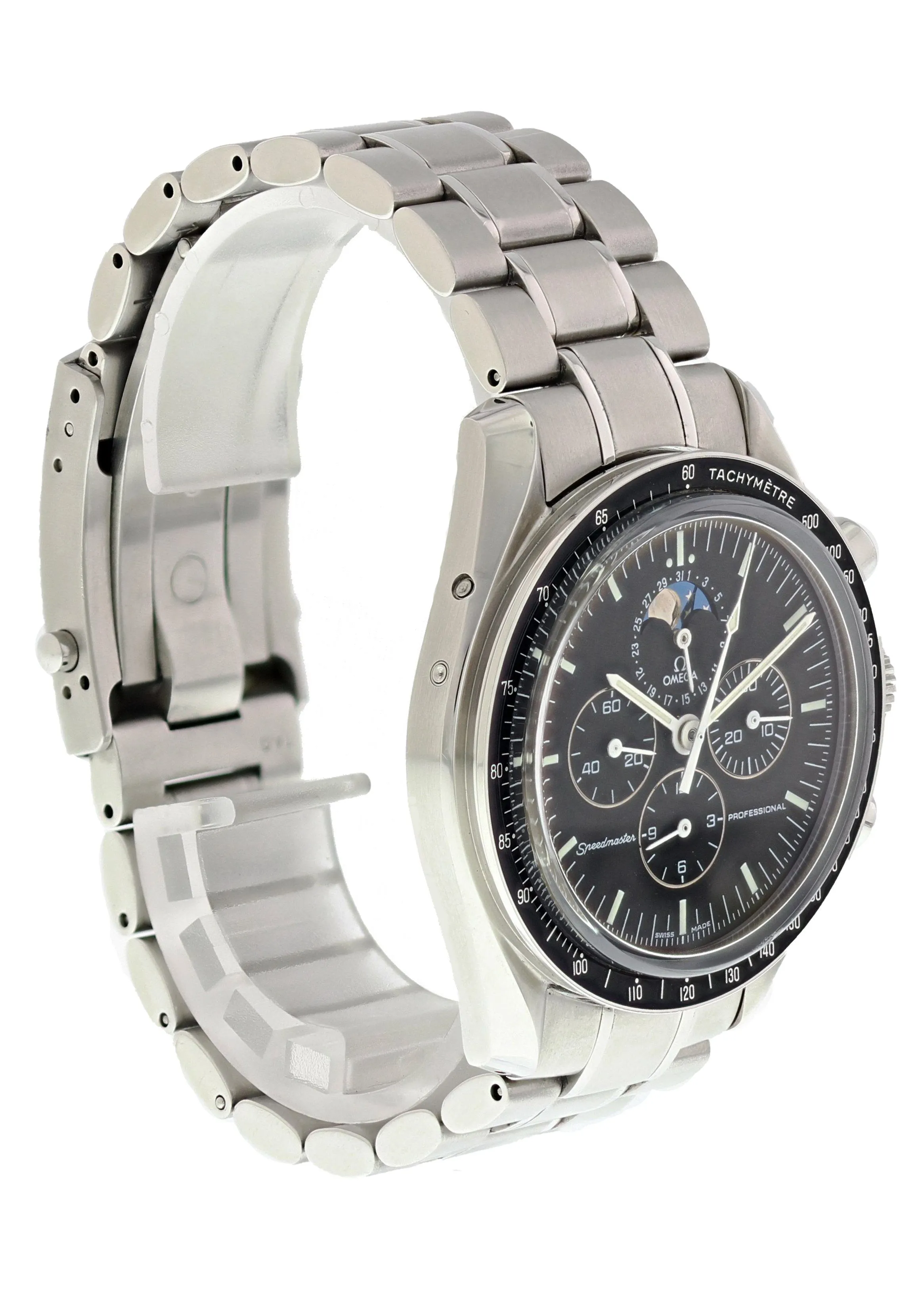 Omega Speedmaster Professional Moonphase 3576.50.00 Mens Watch Original Box