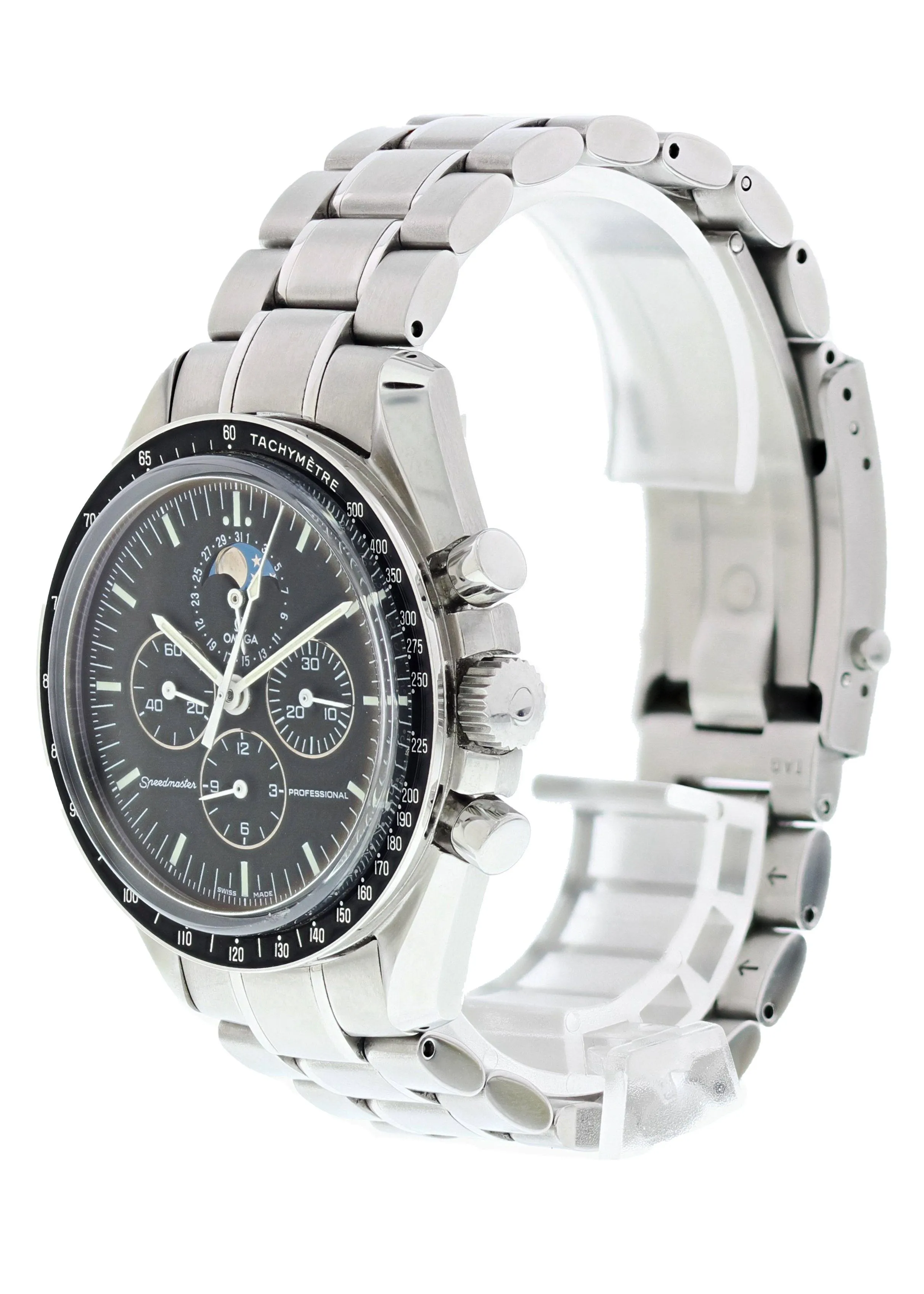 Omega Speedmaster Professional Moonphase 3576.50.00 Mens Watch Original Box