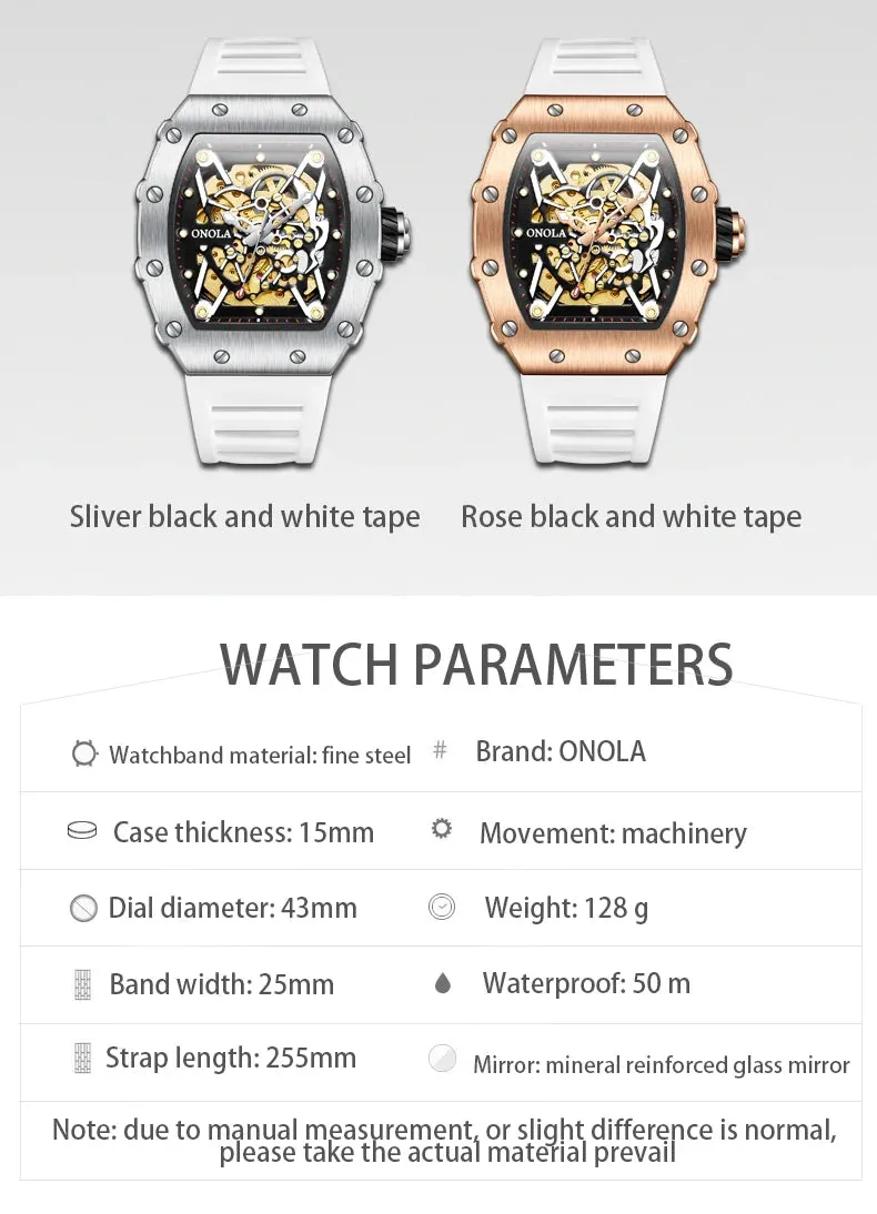 ONOLA Automatic Mechanical Men's Watch