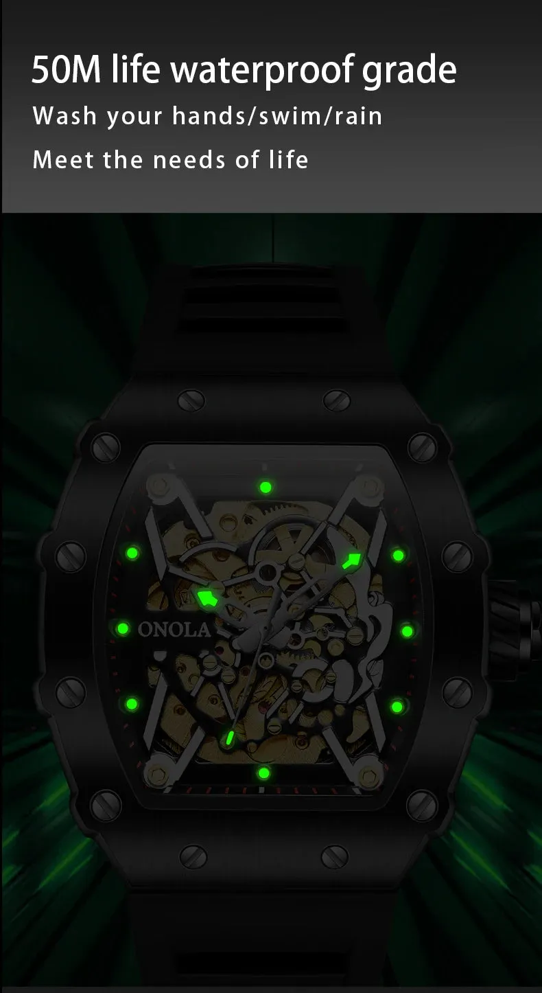 ONOLA Automatic Mechanical Men's Watch