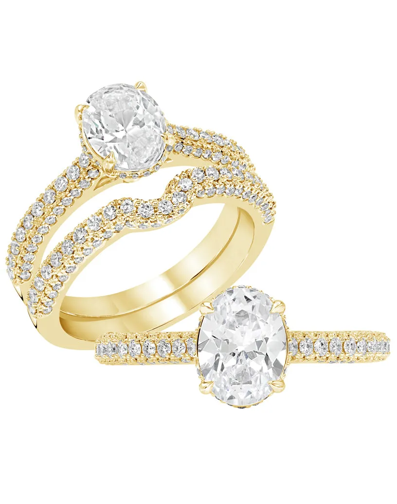 Oval Cut Diamond Solitaire Ring