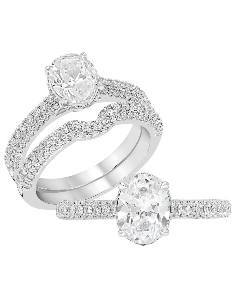 Oval Cut Diamond Solitaire Ring