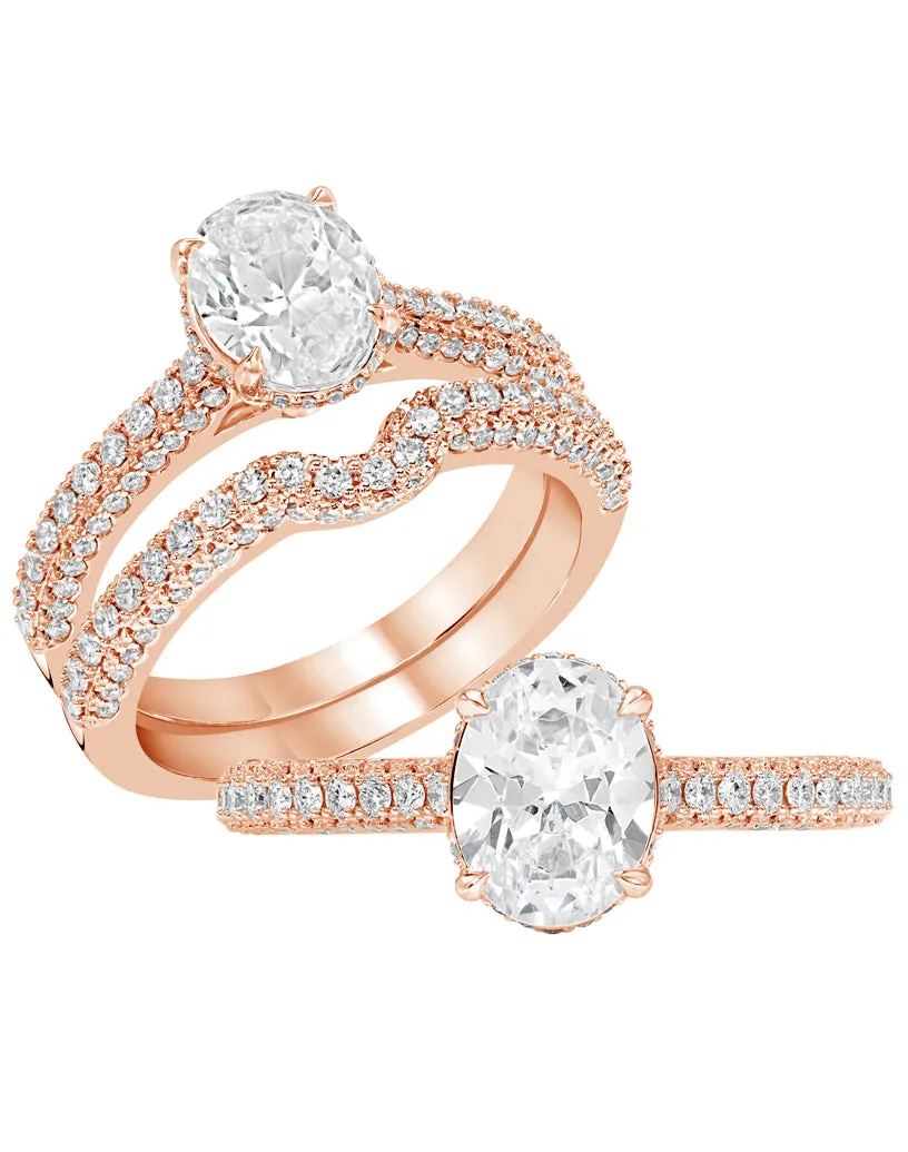 Oval Cut Diamond Solitaire Ring