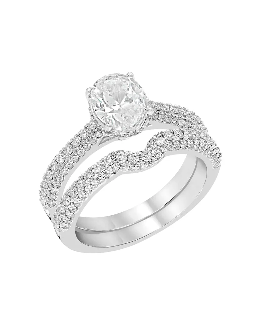 Oval Cut Diamond Solitaire Ring