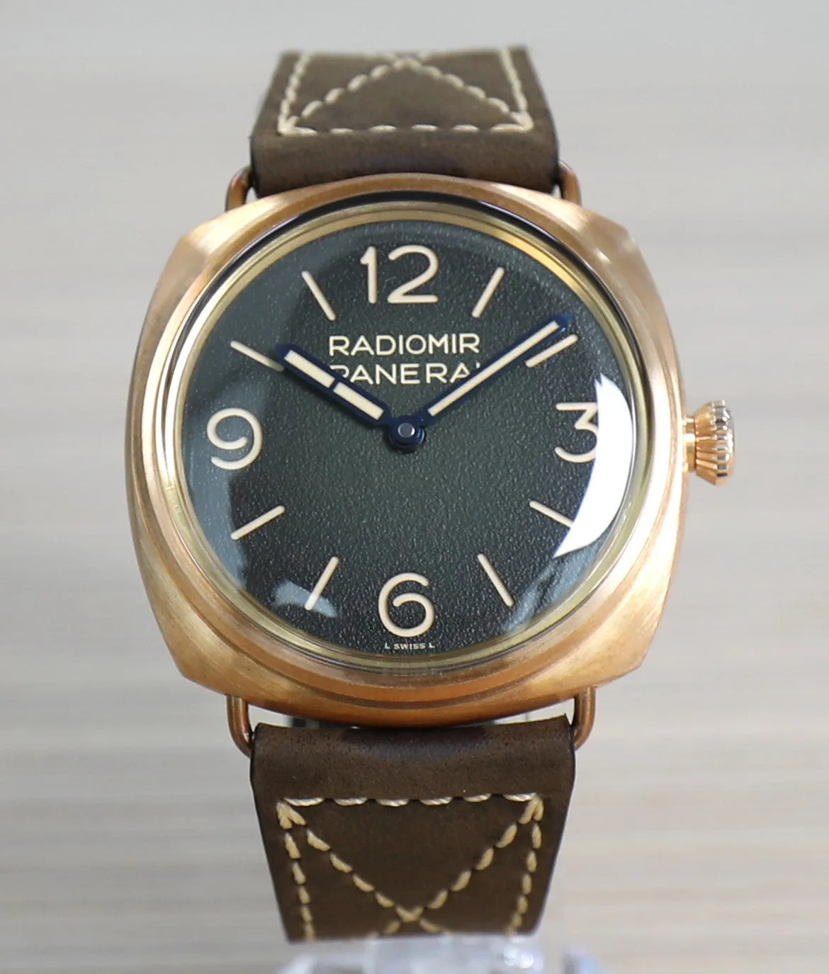 Panerai Radiomir – 3Days 47mm – Bronze Green Dial – PAM00760 – New – Full Set