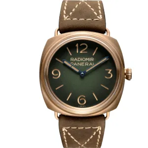 Panerai Radiomir – 3Days 47mm – Bronze Green Dial – PAM00760 – New – Full Set