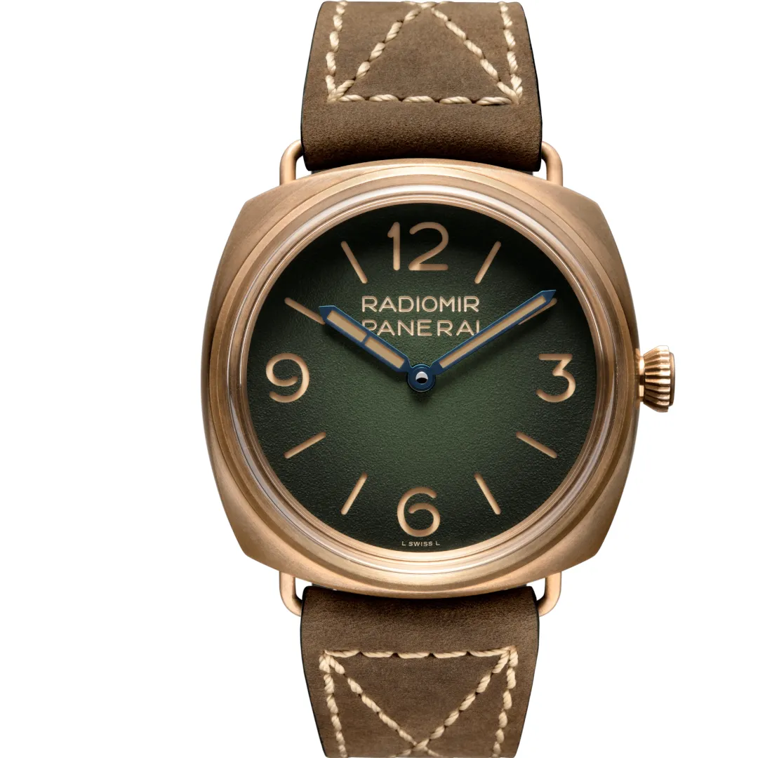 Panerai Radiomir – 3Days 47mm – Bronze Green Dial – PAM00760 – New – Full Set
