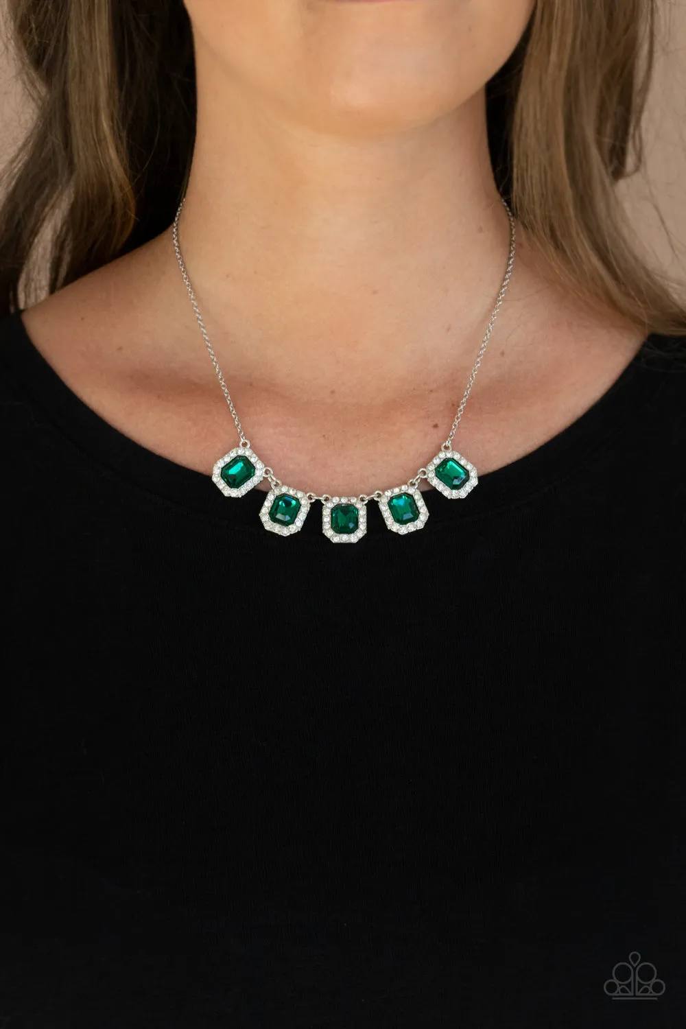 Paparazzi Next Level Luster - Green Necklace