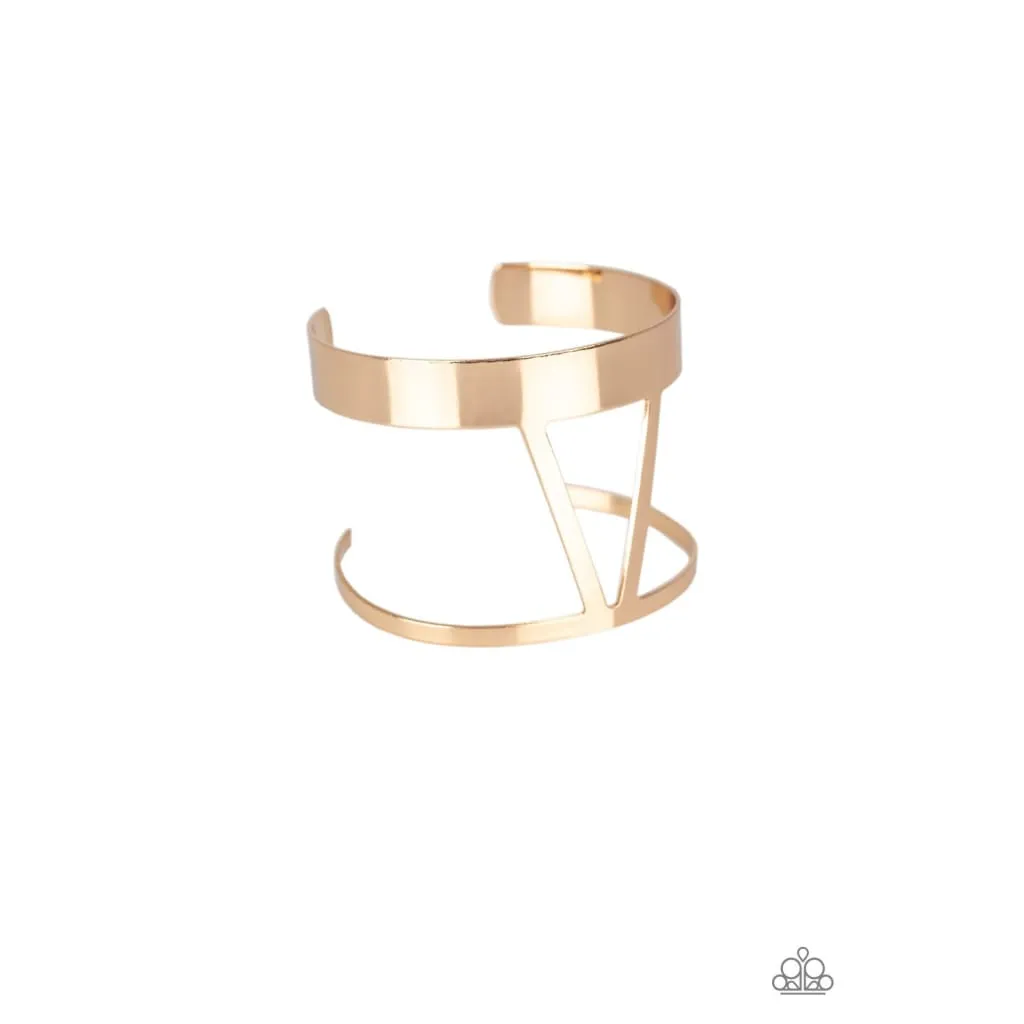 Paparazzi Rural Ruler - Gold Bracelet