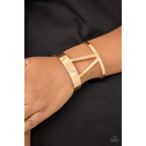 Paparazzi Rural Ruler - Gold Bracelet