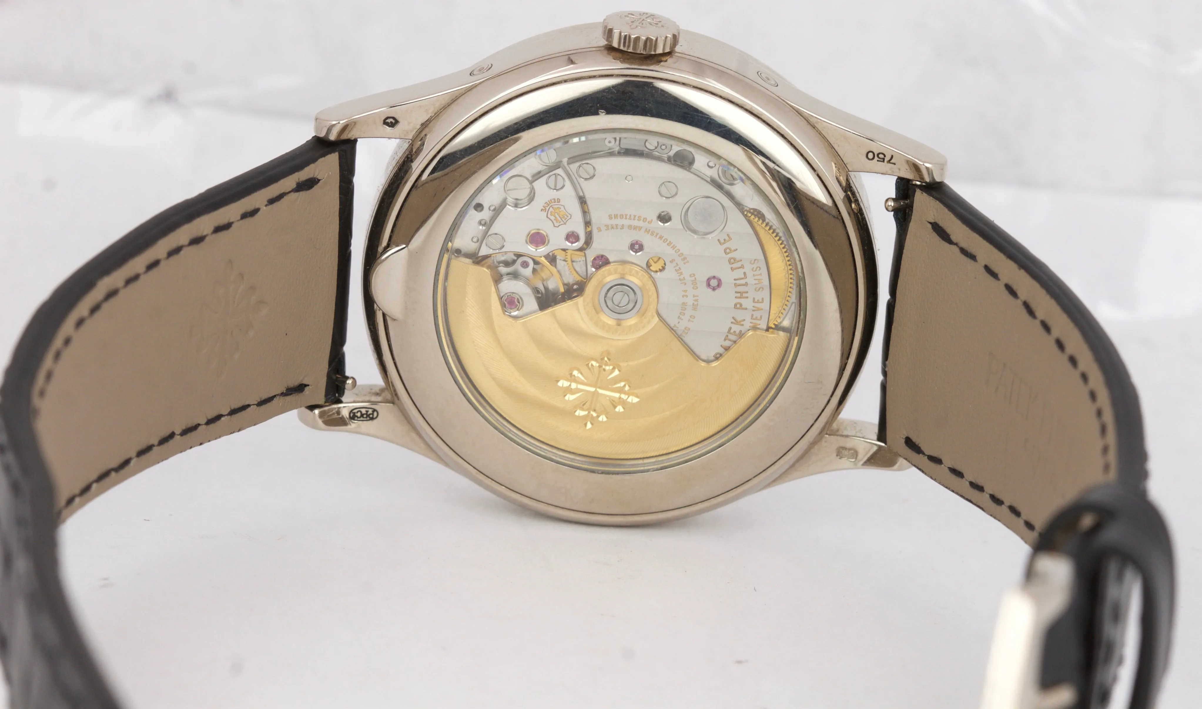 Patek Philippe Calatrava 18k White Gold Annual Calendar 38.5mm Watch 5396G-001