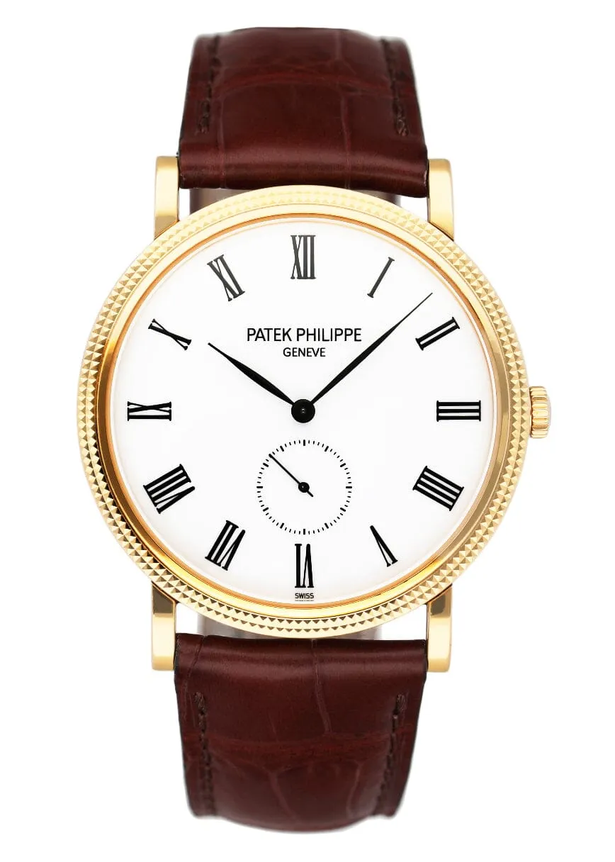 Patek Philippe Calatrava 5119J 18K Yellow Gold Mens Watch