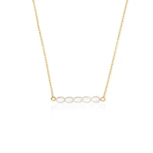 Pearl Bar Necklace