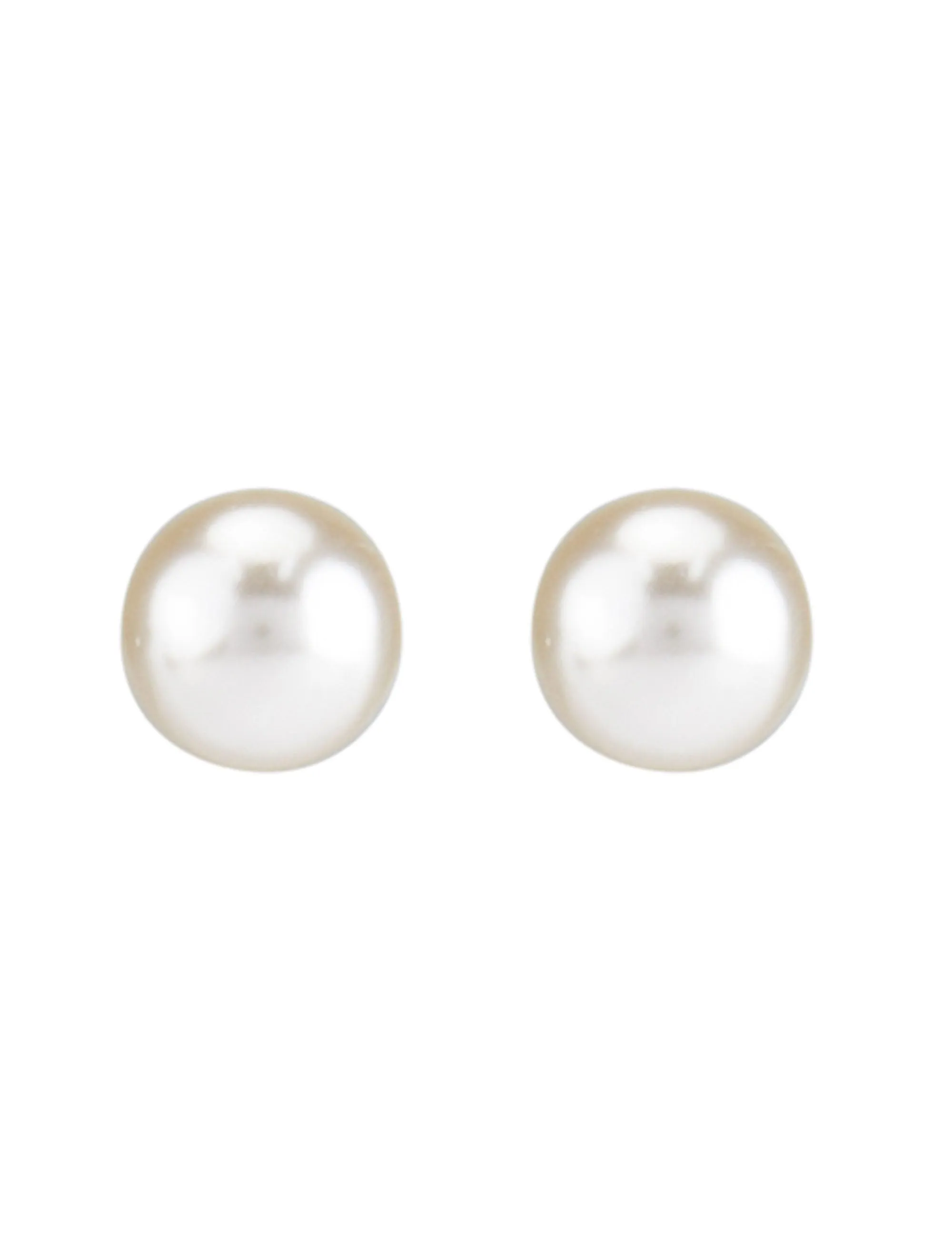 PEARL EARRINGS 6MM