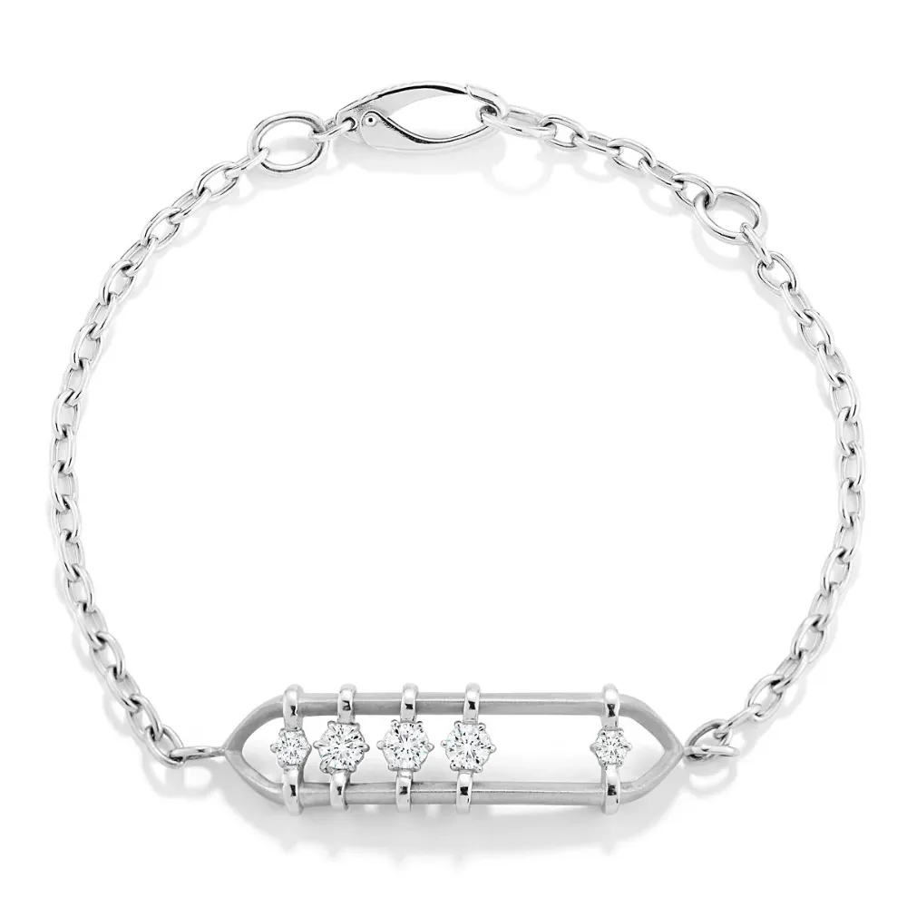Penelope Floating Diamond Bracelet