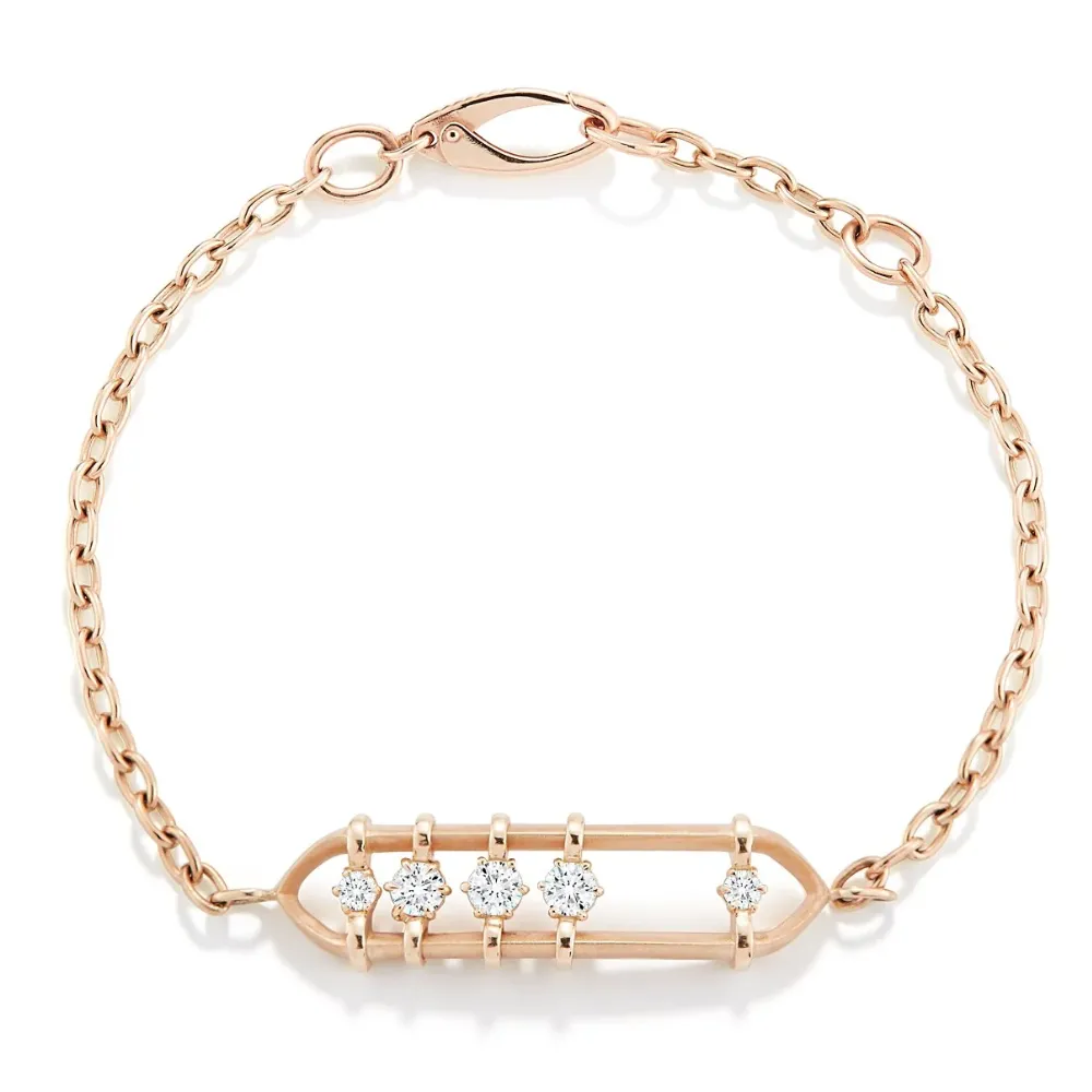 Penelope Floating Diamond Bracelet