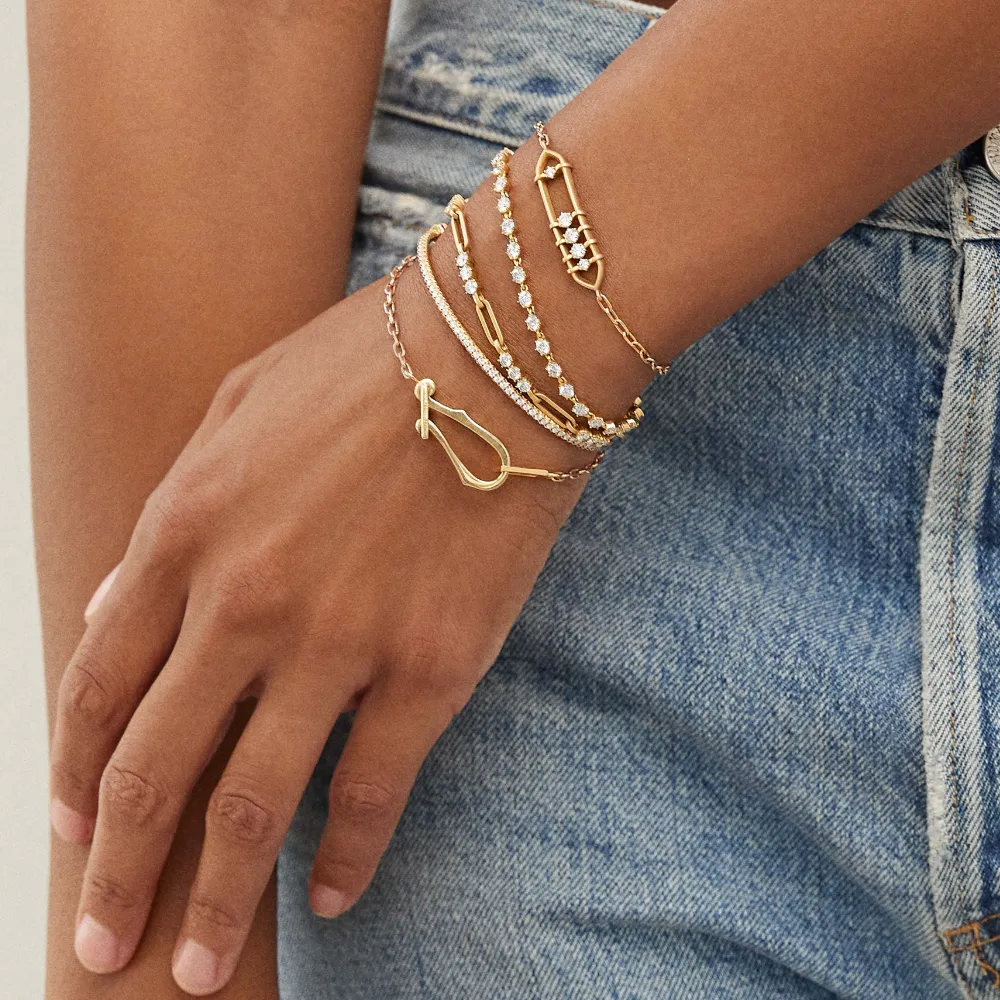 Penelope Floating Diamond Bracelet