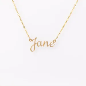 Personalized Name Necklace