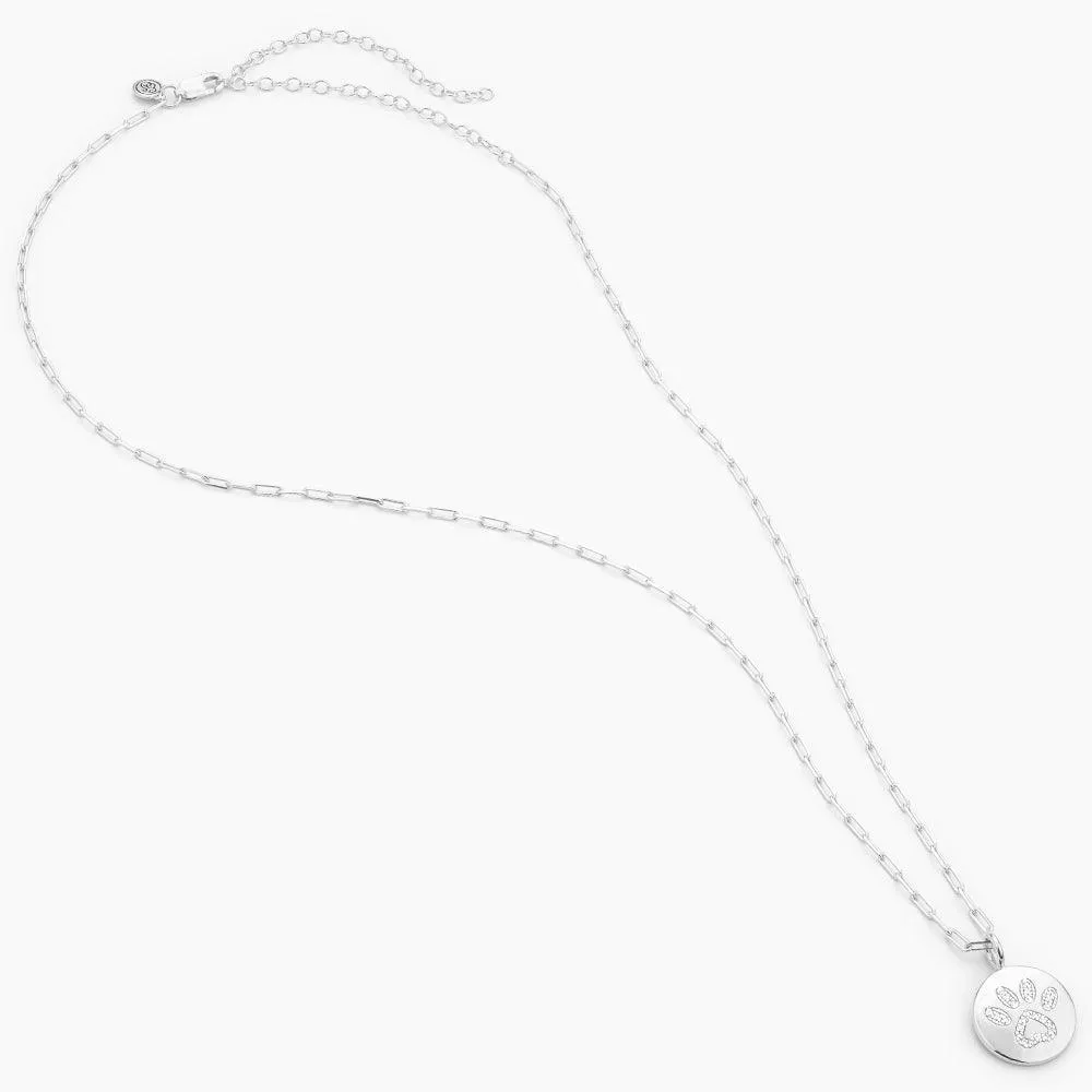 Pet lovers Paw Pendant Necklace