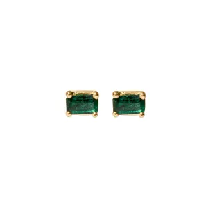 Philippa emerald stud