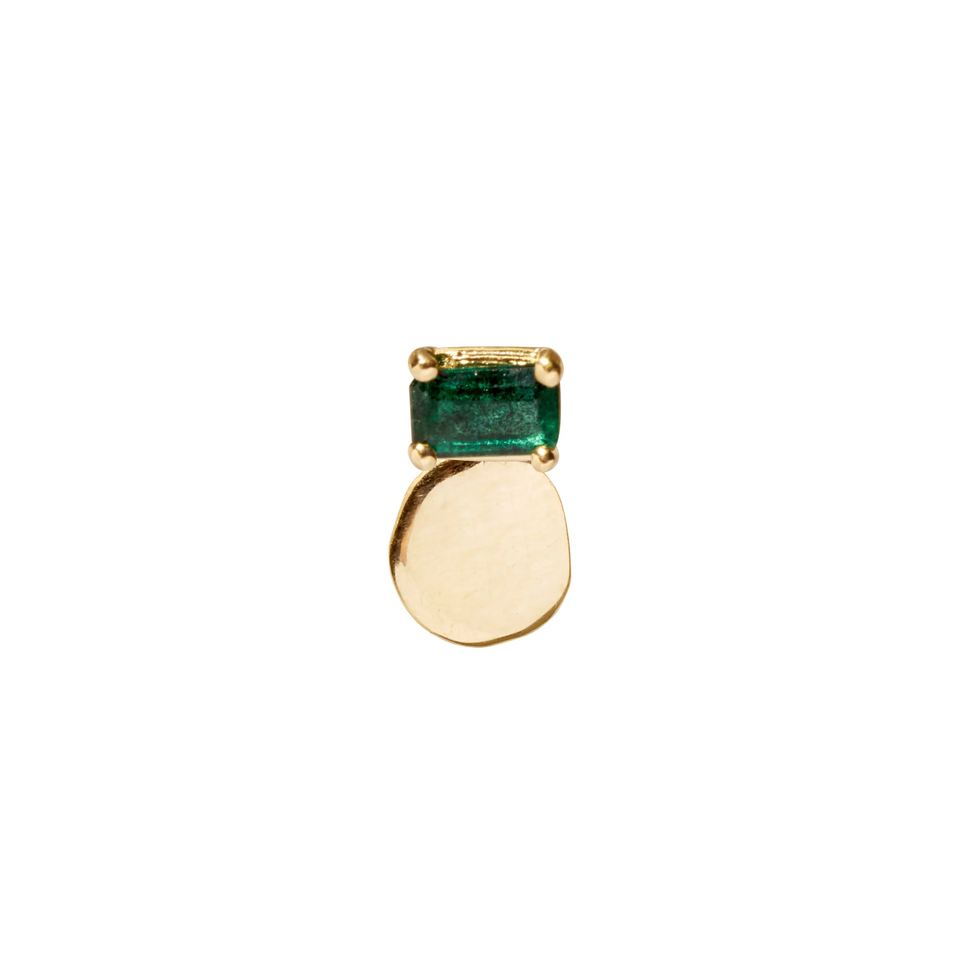 Philippa emerald stud