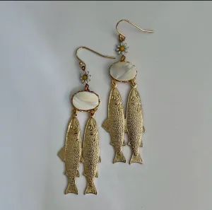 Pisces earrings