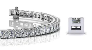 Princess Cut Dreams Lab-Grown Diamond Bracelet with 8.96 ct.(finished) 3.0mm