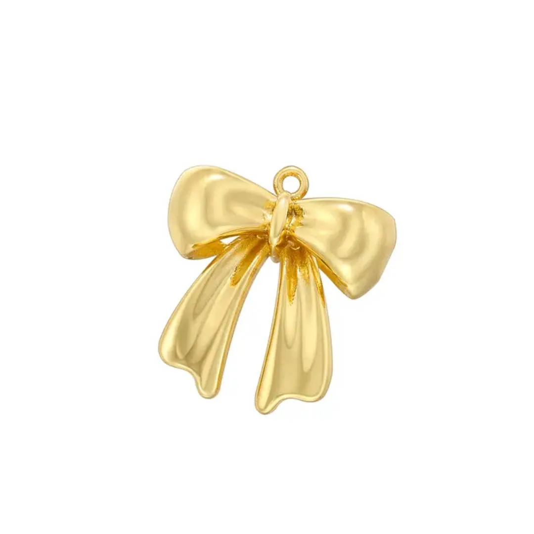 Ribbon Bow Charm For Charm Bar & Charm Necklace