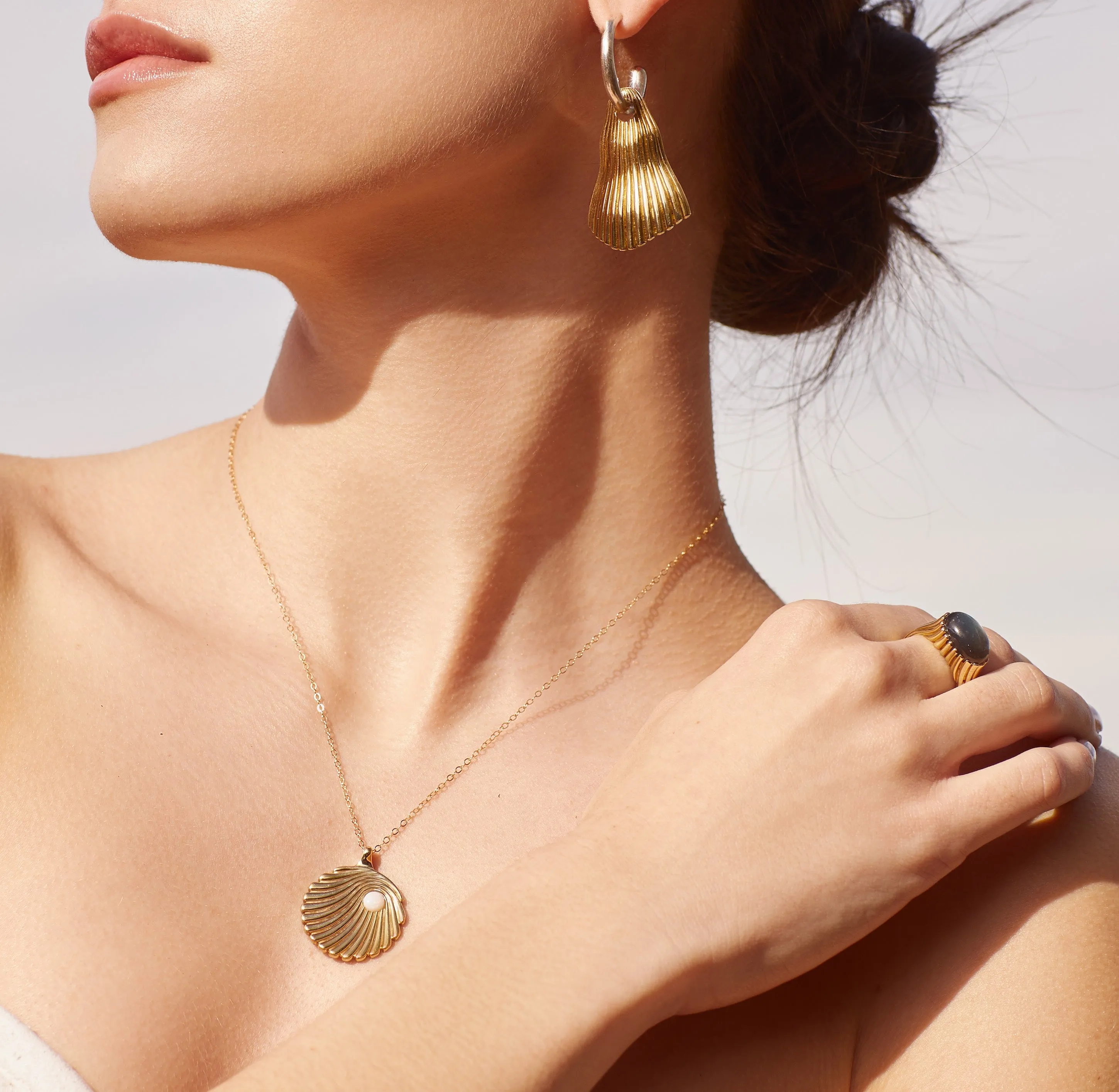 Ridge Opal Pendant