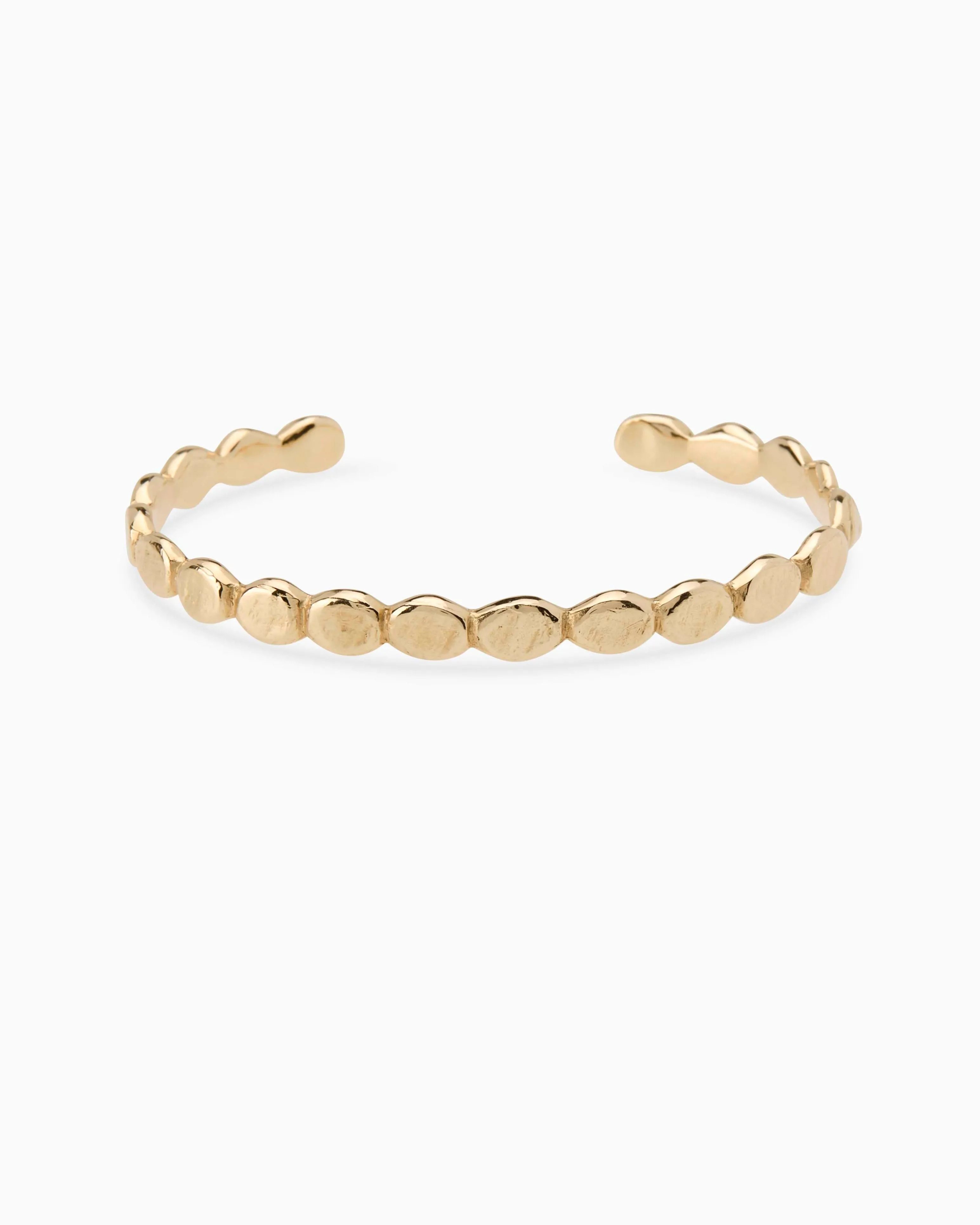 Ripple Cuff |Yellow Gold