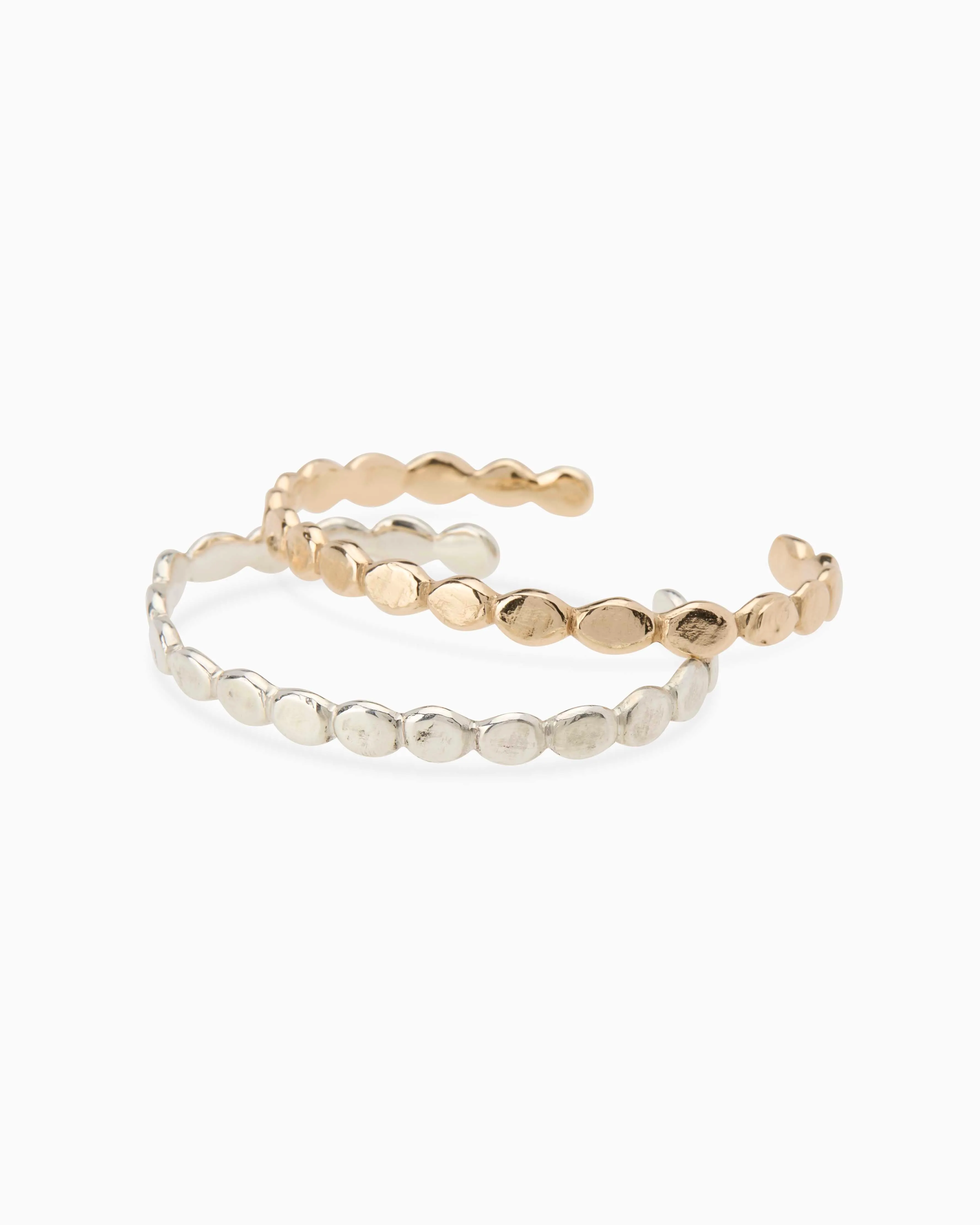 Ripple Cuff |Yellow Gold