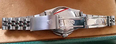 ROLEX  DATEJUST LADIES STEEL DIAMONDS BLUE MOTHER OF PEARL DIAL DIAMOND BEZEL