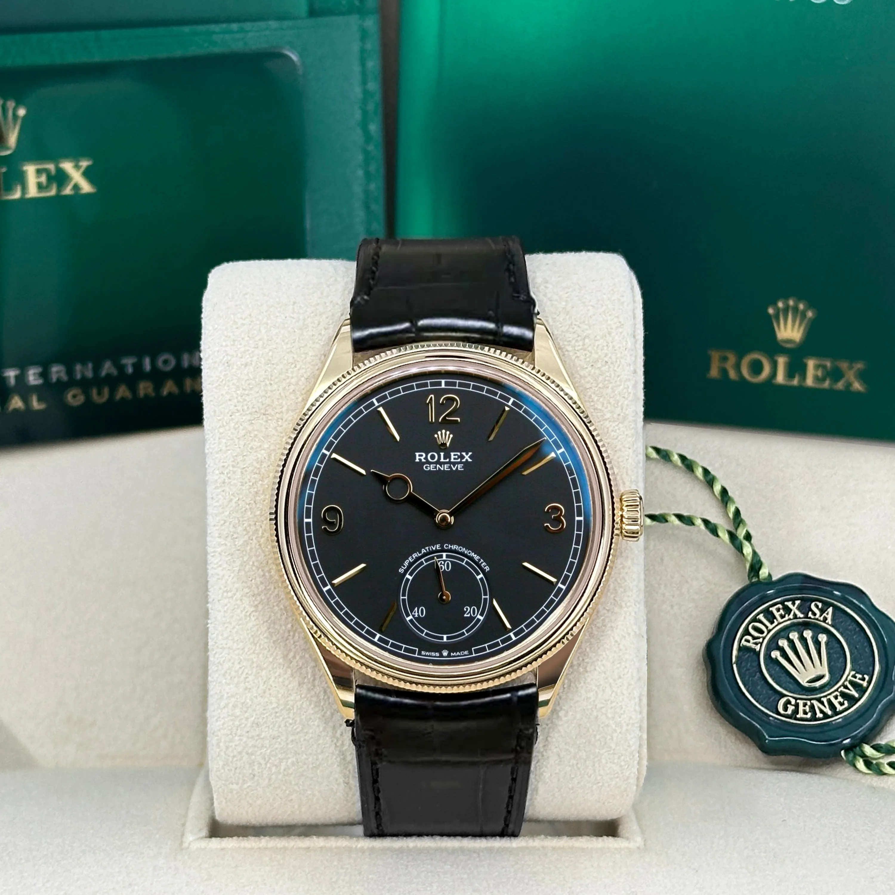 Rolex Perpetual 1908, 39mm, 18k Yellow Gold, Ref# 52508-0002