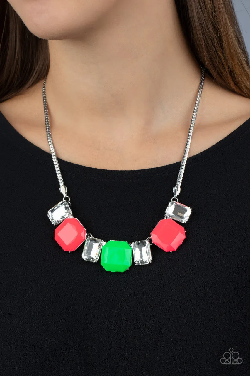 Royal Crest Pink Paparazzi Necklace