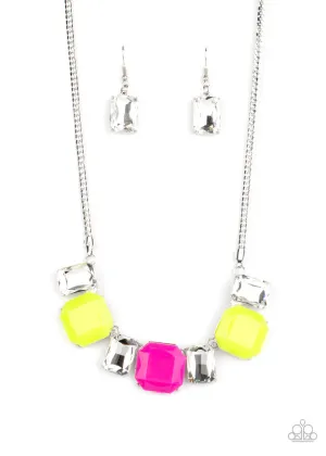 Royal Crest Yellow Paparazzi Necklace