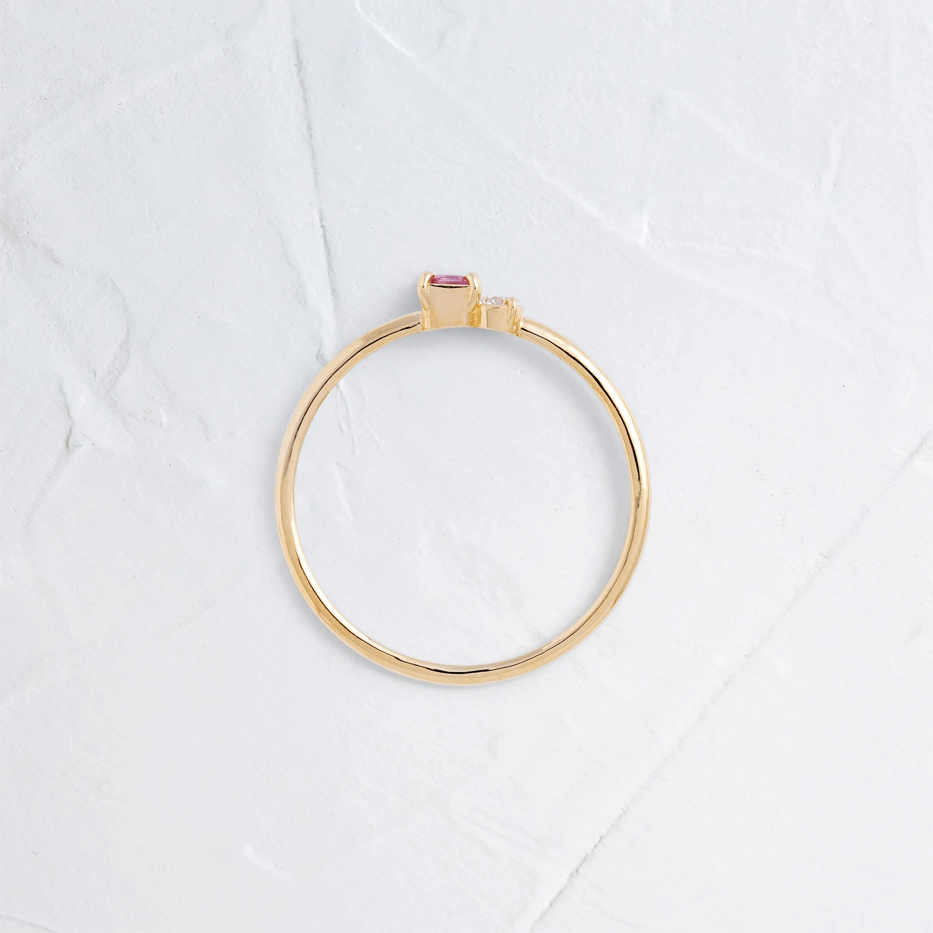 Sapphire Duet Ring - OOS