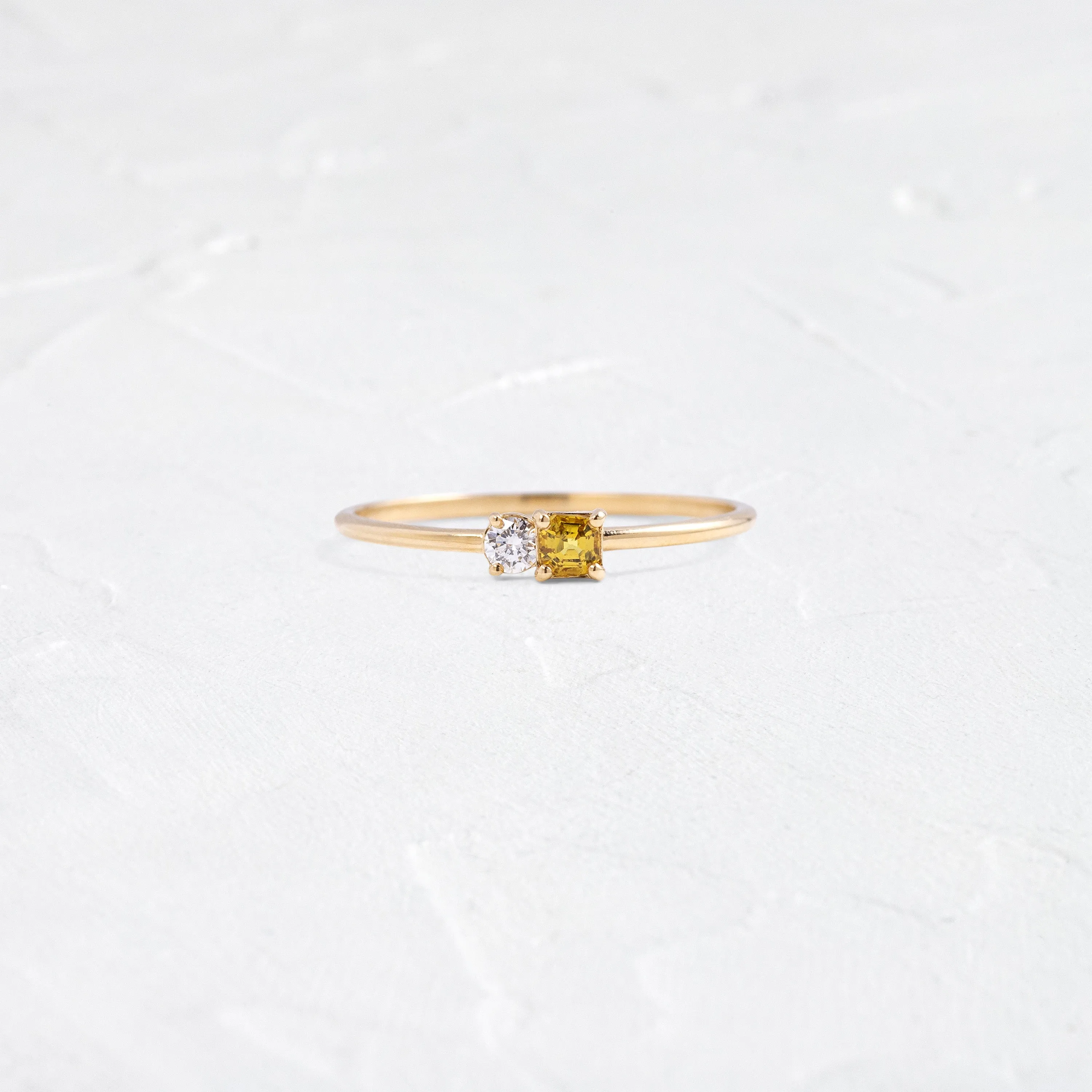 Sapphire Duet Ring - OOS
