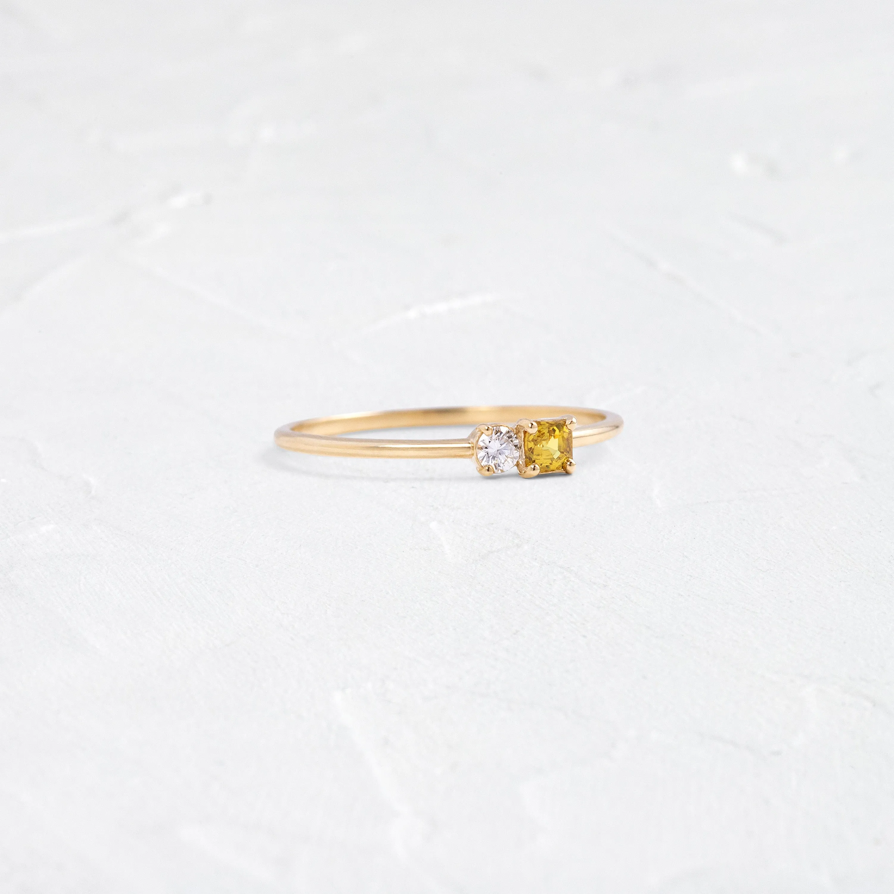 Sapphire Duet Ring - OOS