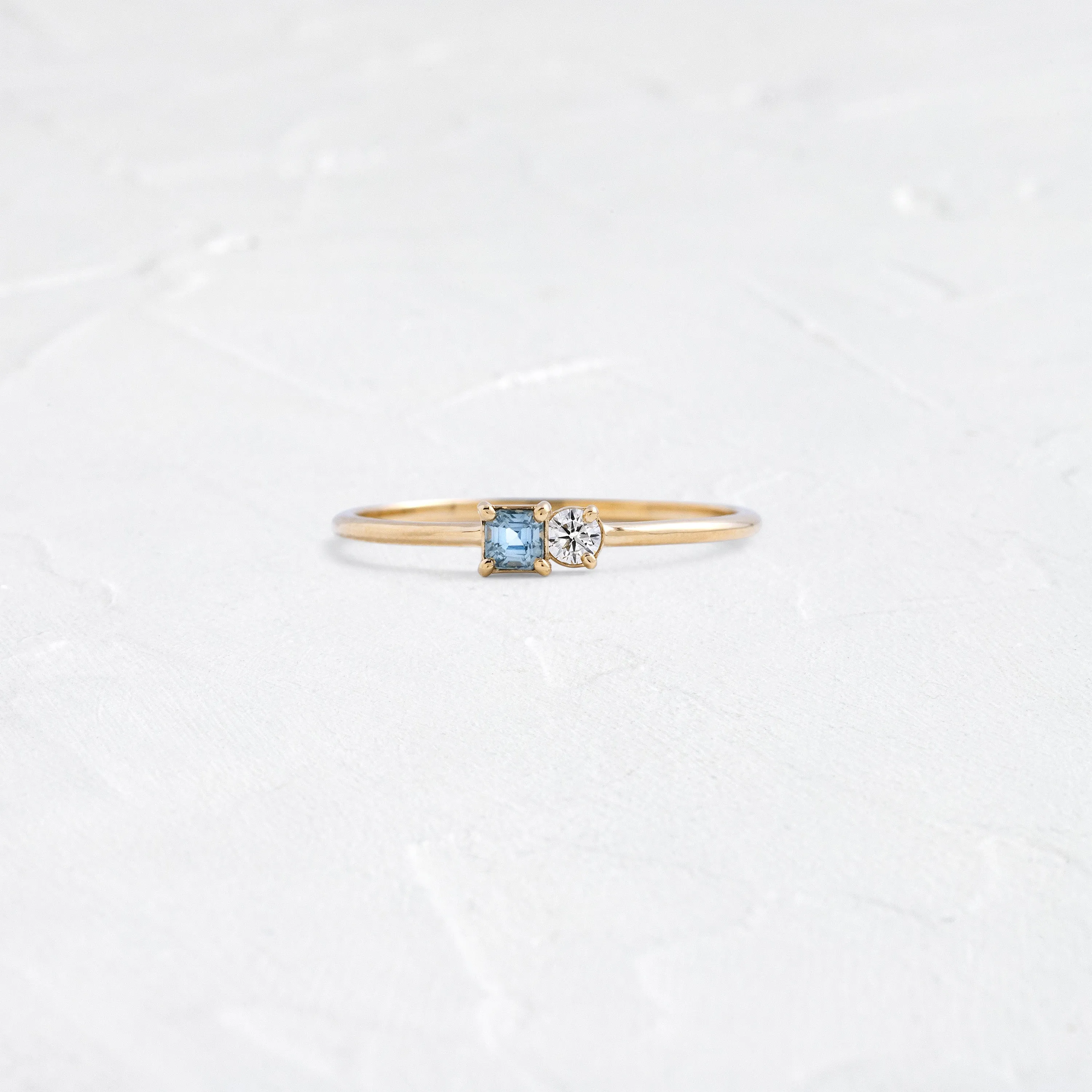 Sapphire Duet Ring - OOS