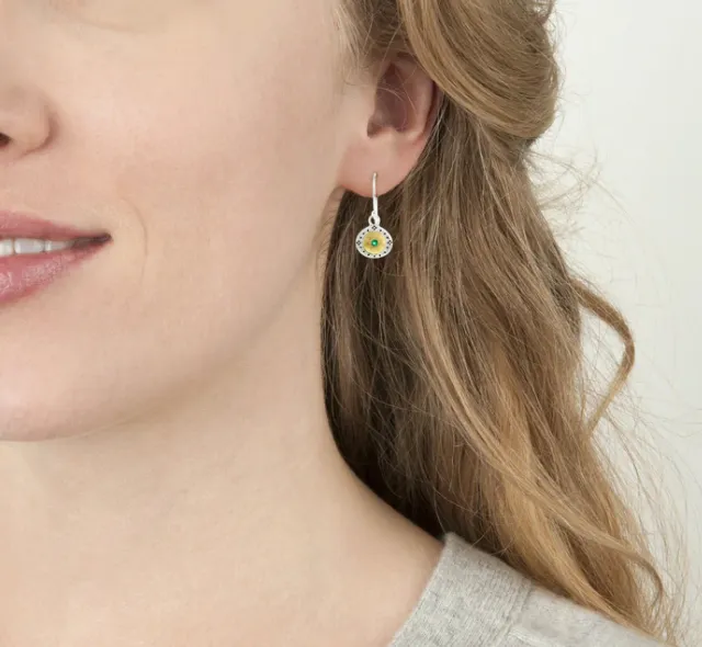 Seeds of Harmony Single Stone Earrings