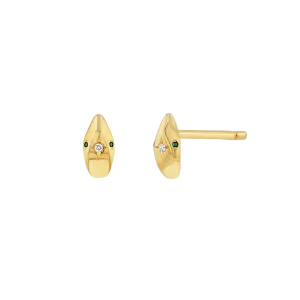Serpentine Stud Earrings