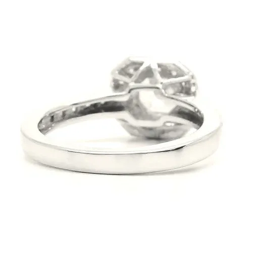Shae - Asscher Halo Engagement Ring