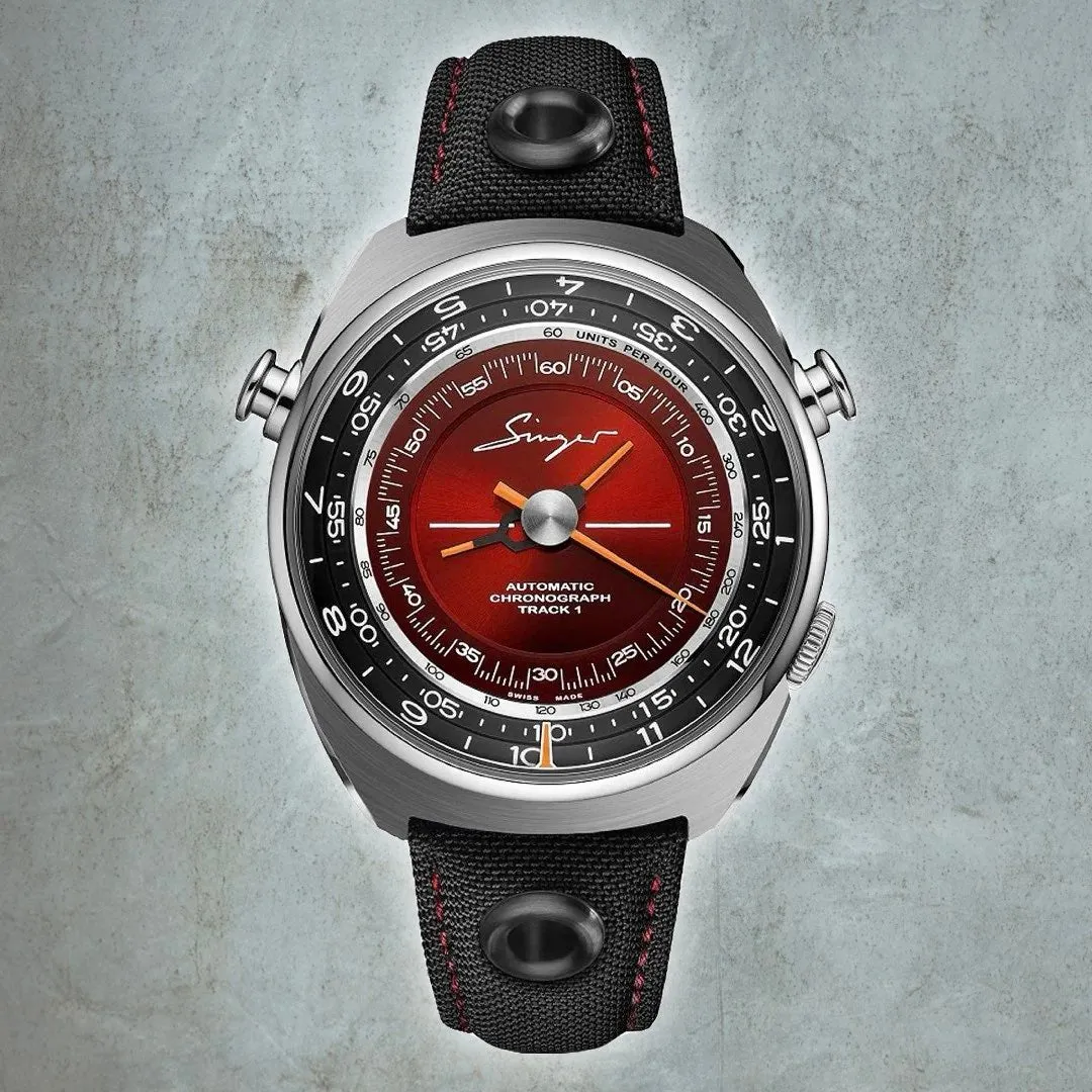 Singer Reimagined Track1 Flamboyant Red Edition SR007