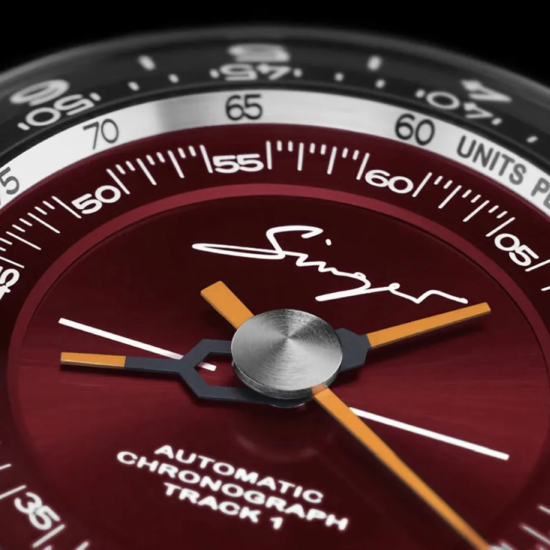 Singer Reimagined Track1 Flamboyant Red Edition SR007