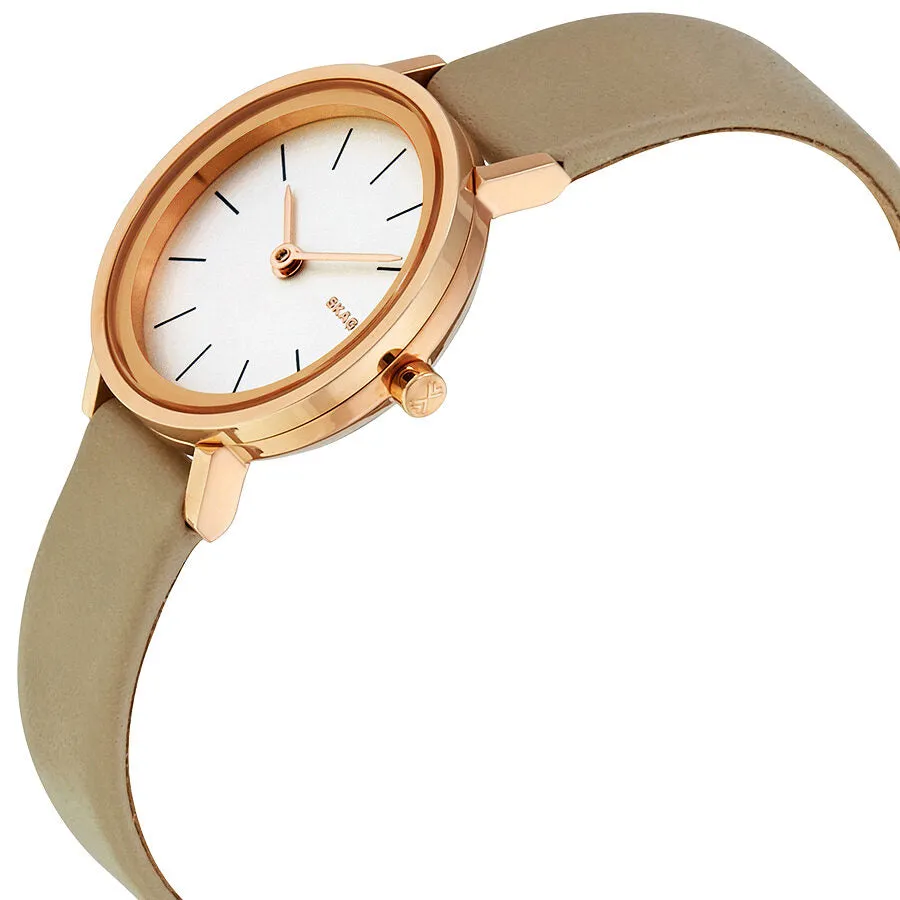 Skagen Hald White Dial Ladies Watch SKW2494
