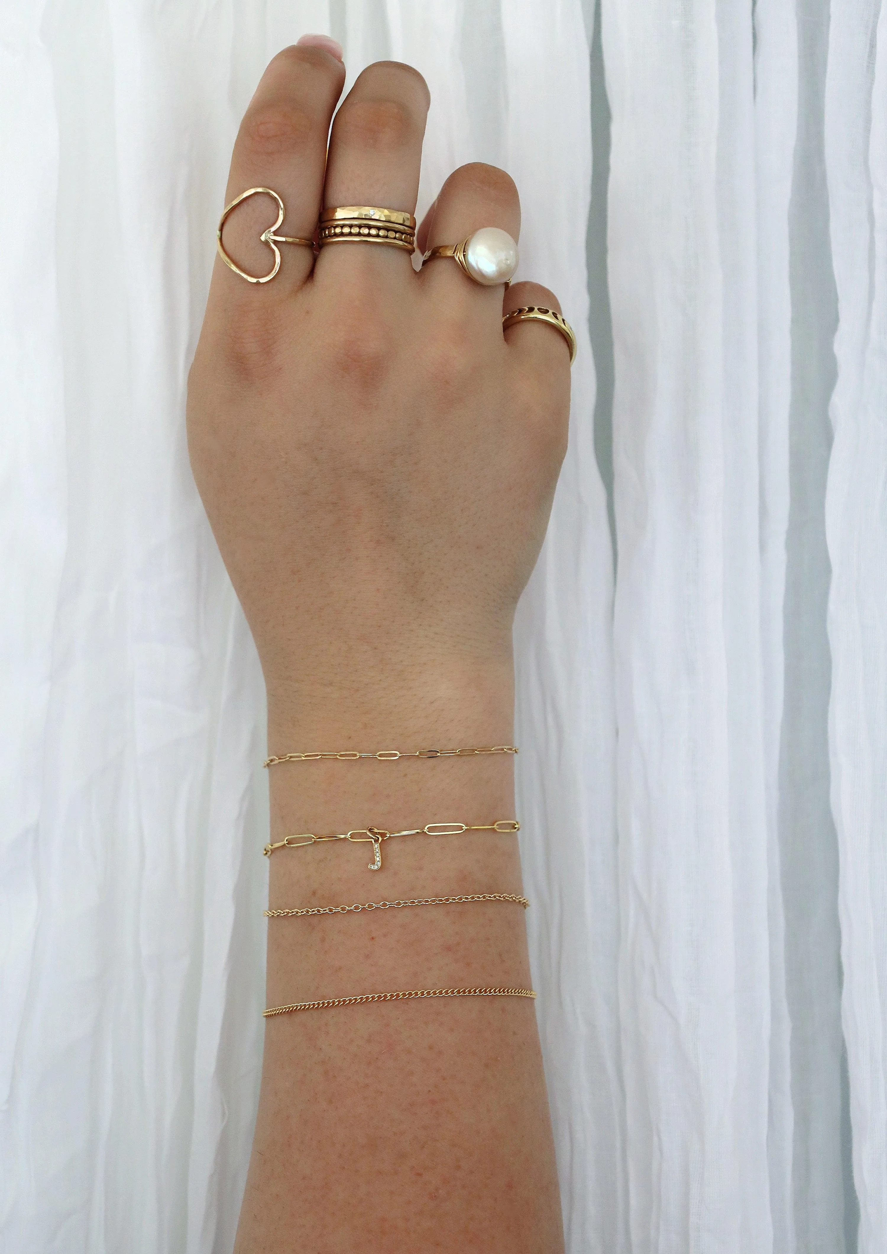 Solid Gold Bracelet Builder