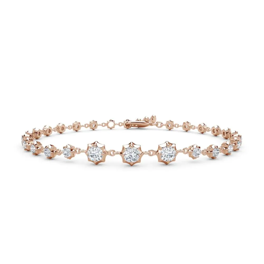 Sophisticate Diamond Line Bracelet