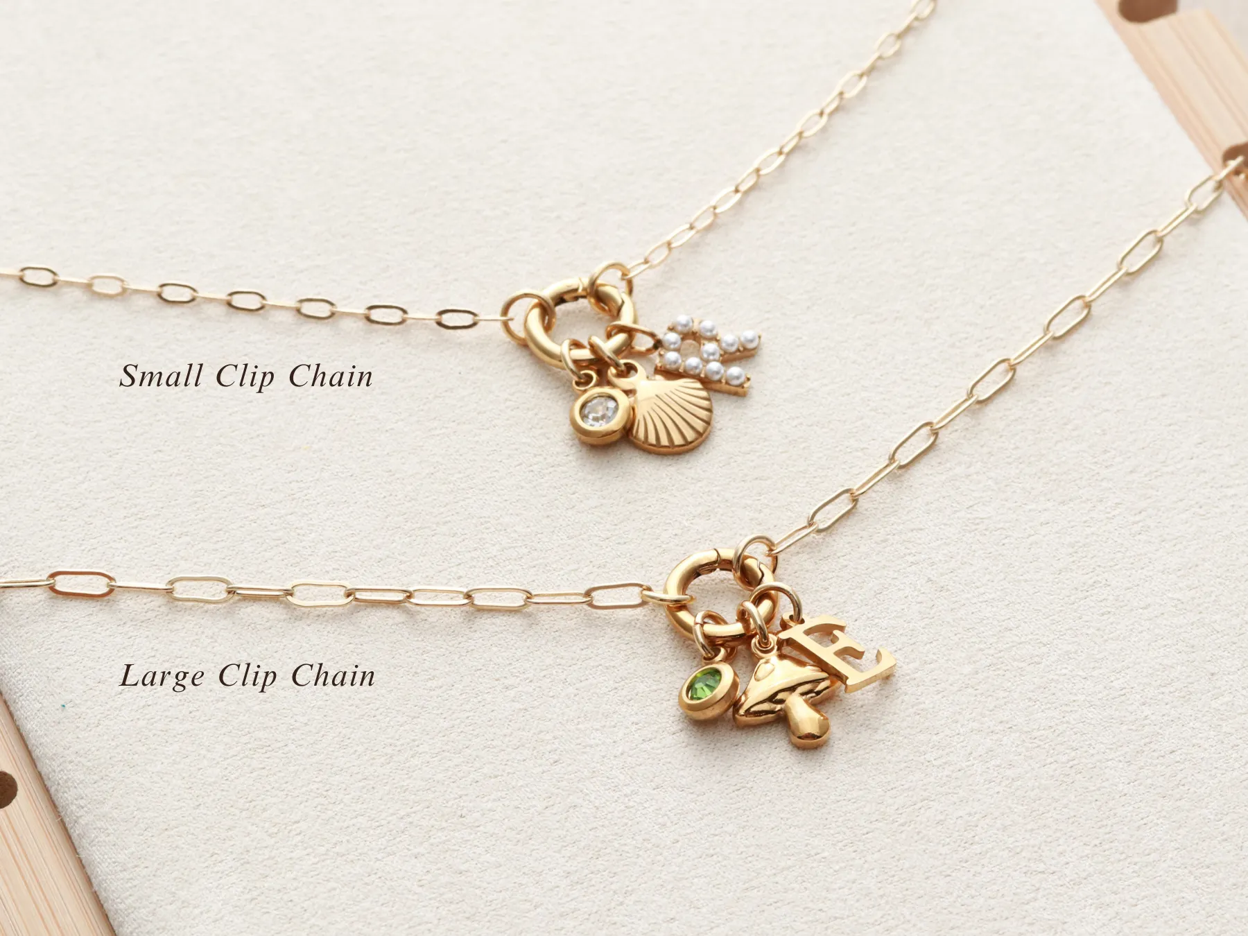 Spring Ring Charm Necklace